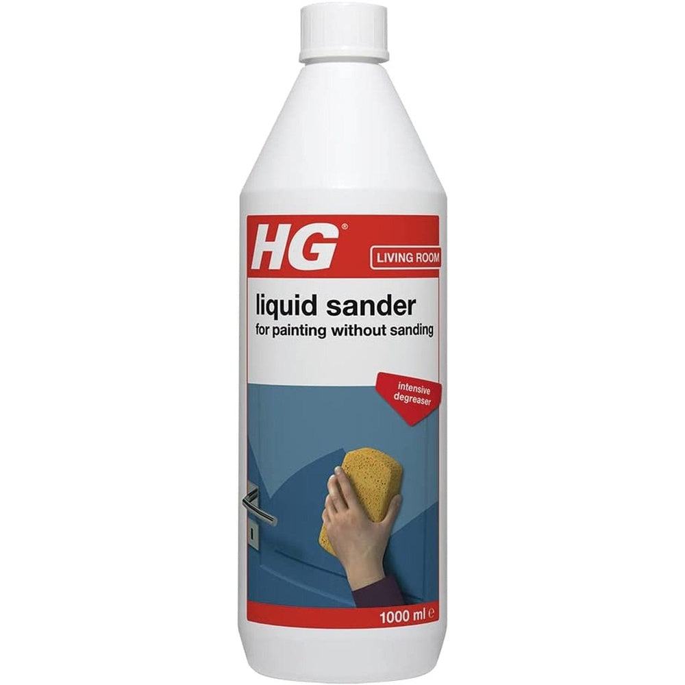 Liquid Sander Concentrated Pre Paint Cleaner, Degreaser by  Cleaning Products, Degreasing Cleaner Removes Dirt & Grease Pre-Painting, Prepares Paintwork & Untreated Surfaces - 1 Litre (309100106)