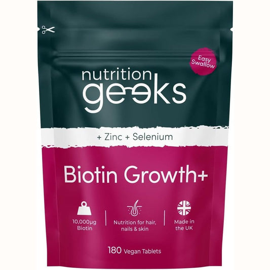 Biotin Hair Growth Supplement, 180 Tablets Enhanced with Hair Vitamins Complex Clear Store