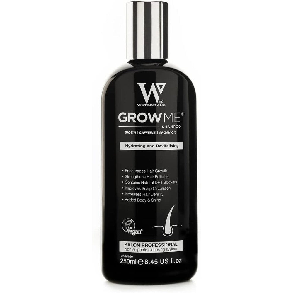 Grow Me® Hair Growth Shampoo - Not Just a Caffeine Shampoo We Include Biotin, Argan Oil, Rosemary, Niacinamide. Hair Thickening Treatment for Women & Men with Progressed Thinning.