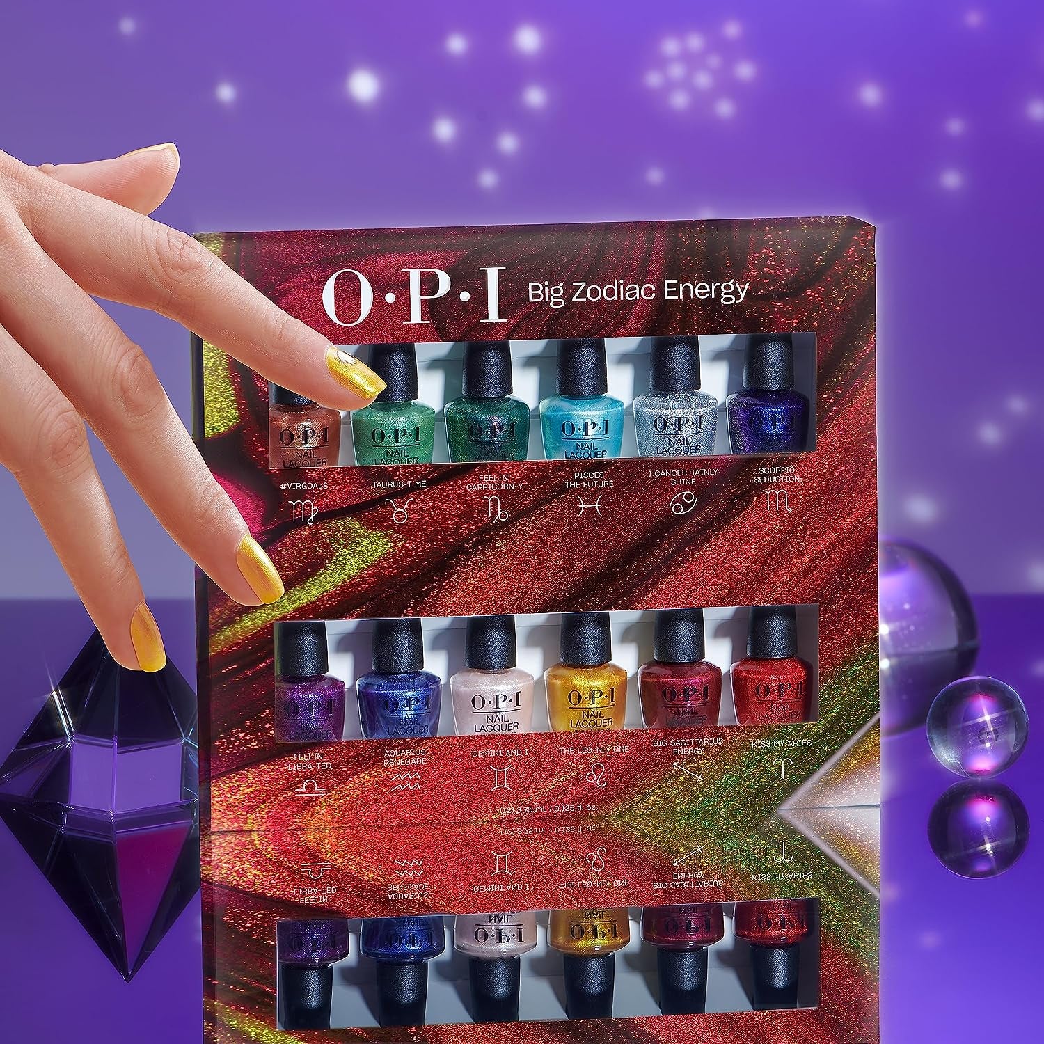 Classic Nail Polish, Long-Lasting Luxury Nail Varnish, Original High-Performance, Big Zodiac Energy Collection