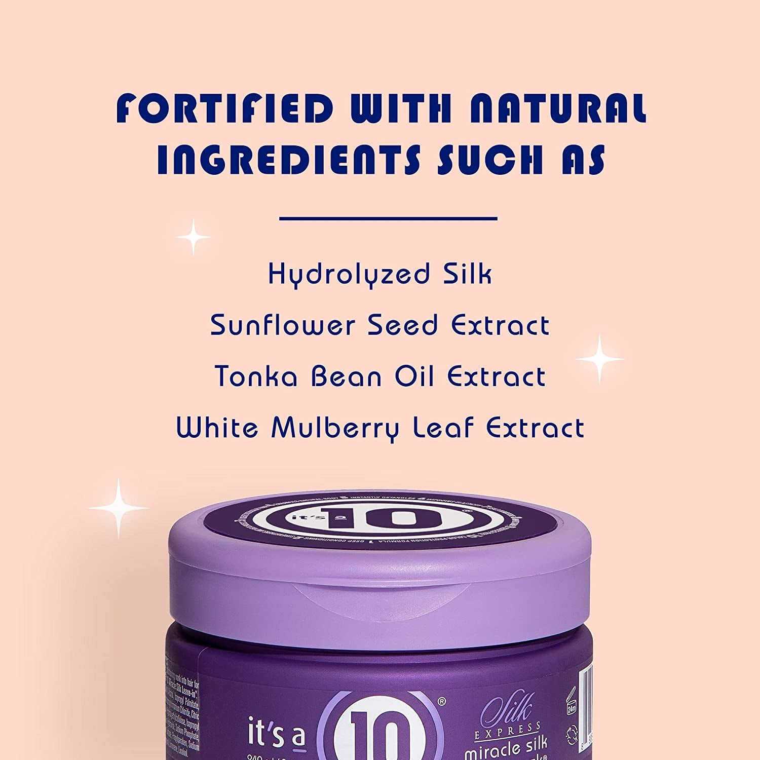 It'S a 10 Hairecare - Miracle Silk Express Hair Mask, Intense Conditioning, Adds Shine, Recondition Hair, Natural Ingredients, 240Ml