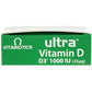 Ultra Vitamin D Tablets 1000 IU Optimum Level - 96 Tablets Clear Store