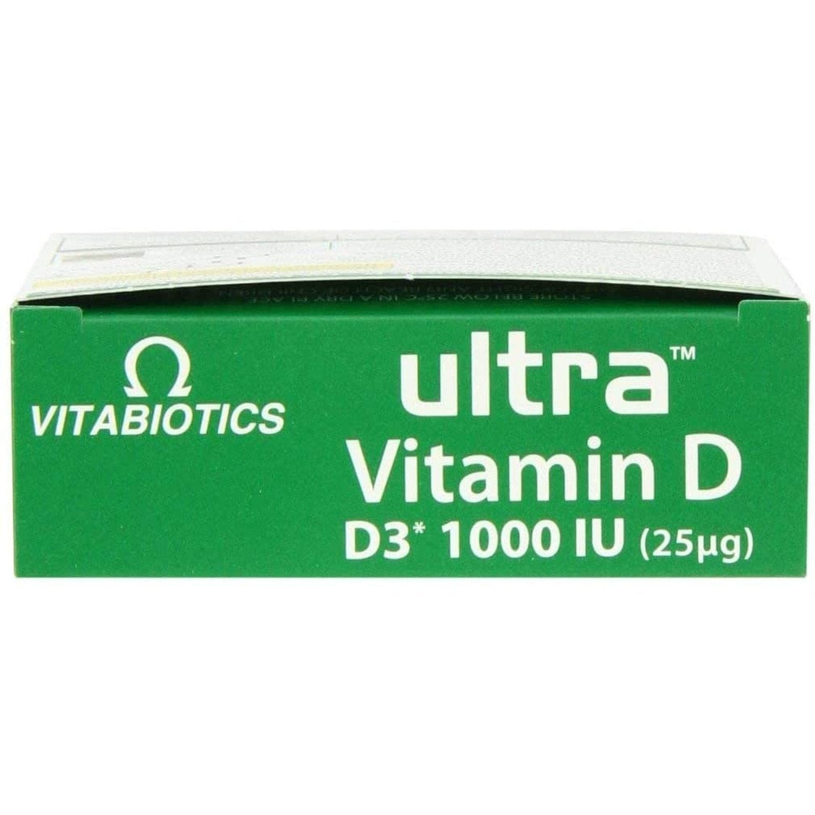 Ultra Vitamin D Tablets 1000 IU Optimum Level - 96 Tablets Clear Store