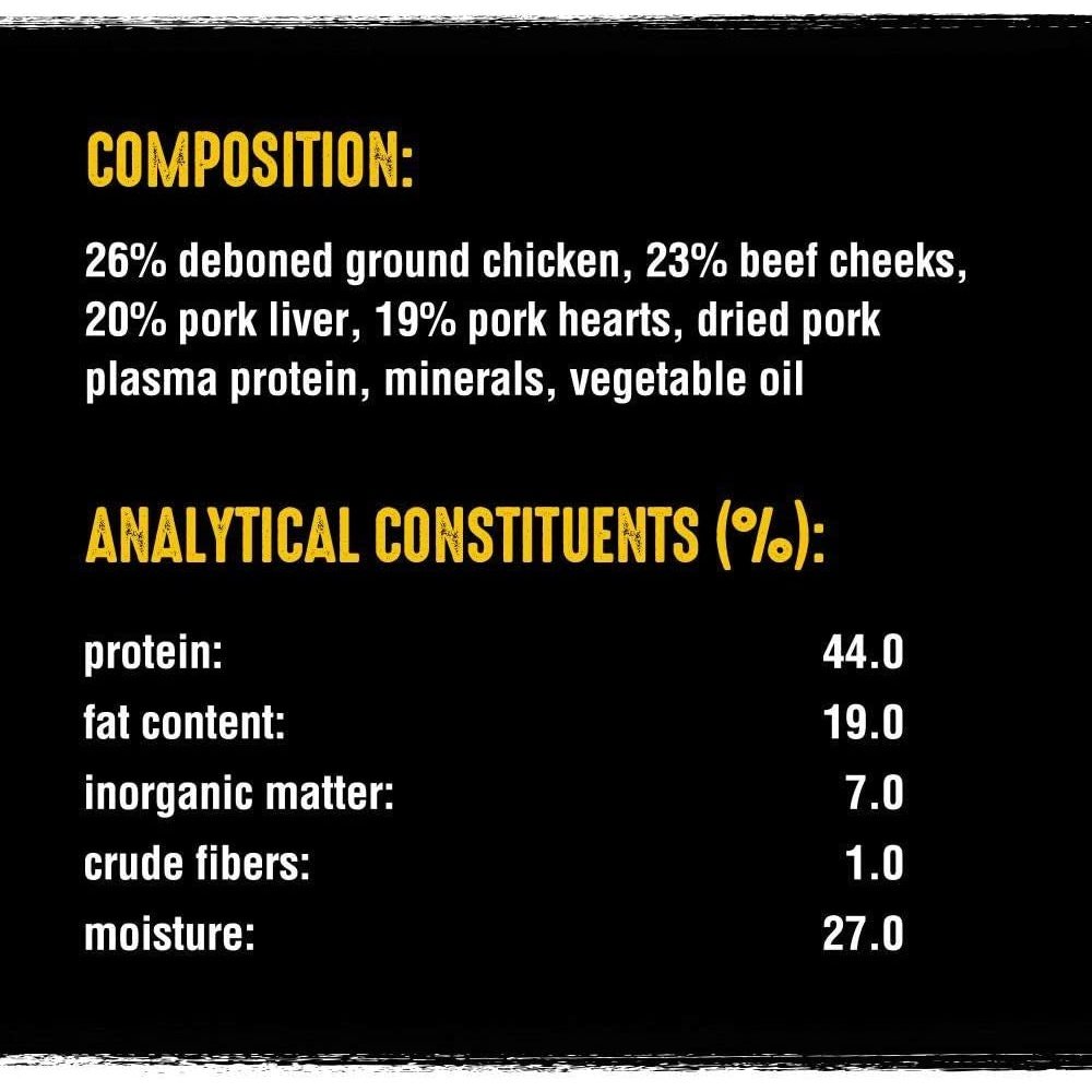 Dog Protein Chunks - Dog Treats with Chicken - Grain Free  6 X 55 G Clear Store