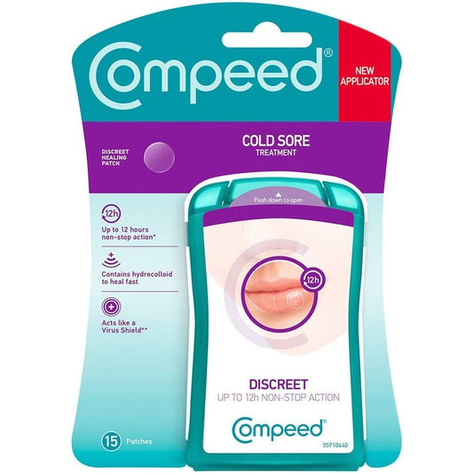 Compeed Cold Sore Discreet Healing Patch, 15 Count (Pack of 1)