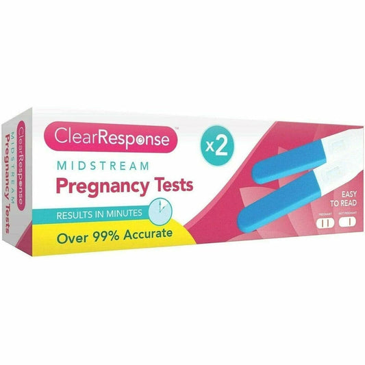 Midstream Pregnancy Test 2 Pack, 99% Accurate, Fater than a Minute