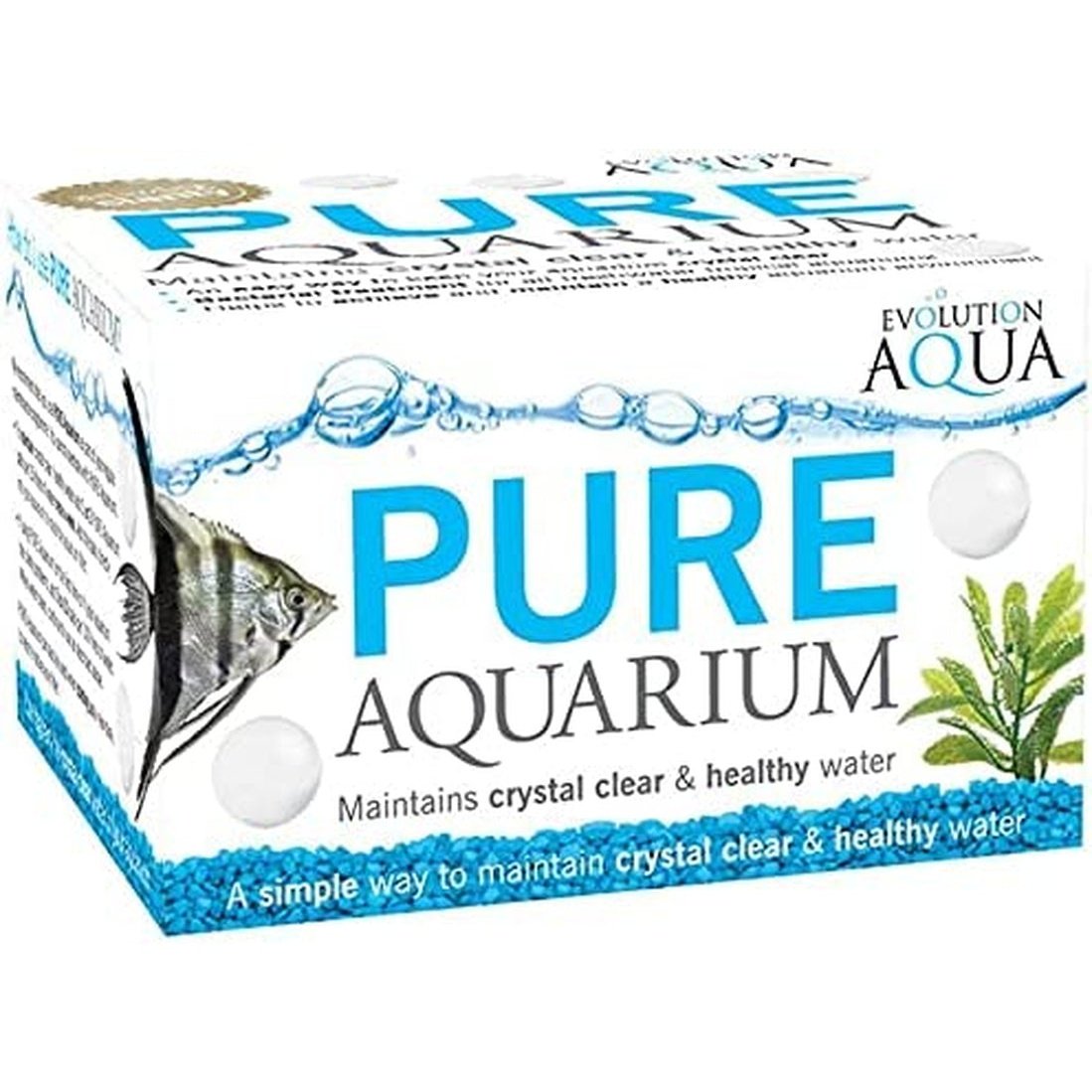 Pure Aquarium Fish Food for a Crystal Clear Healthy Aquarium (50 Balls) Clear Store