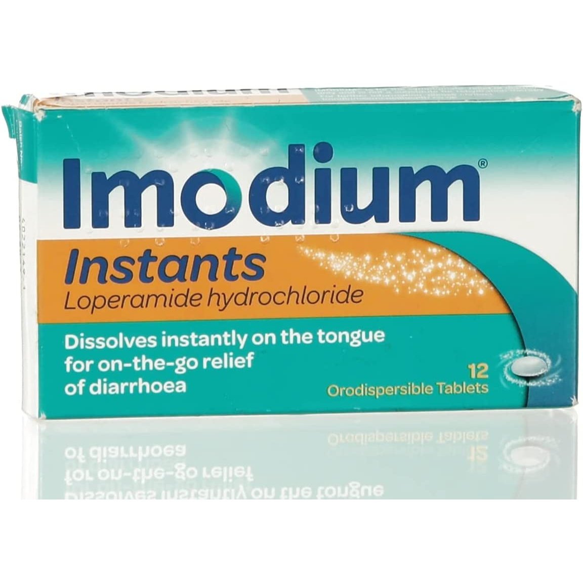 Instants for on the Go Diarrhoea Relief, 12 Tablets (Pack of 1) Clear Store