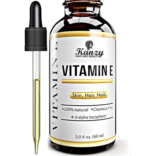 Vitamin E Oil for Face & Skin 100% Naturally Sourced Plant-Based Organic Pure Vitamin E Oil 60ml Clear Store