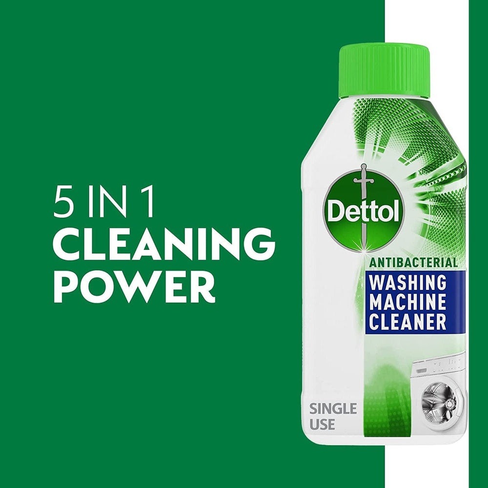 Dettol Original Antibacterial Washing Machine Cleaner 250ml – Clear Store