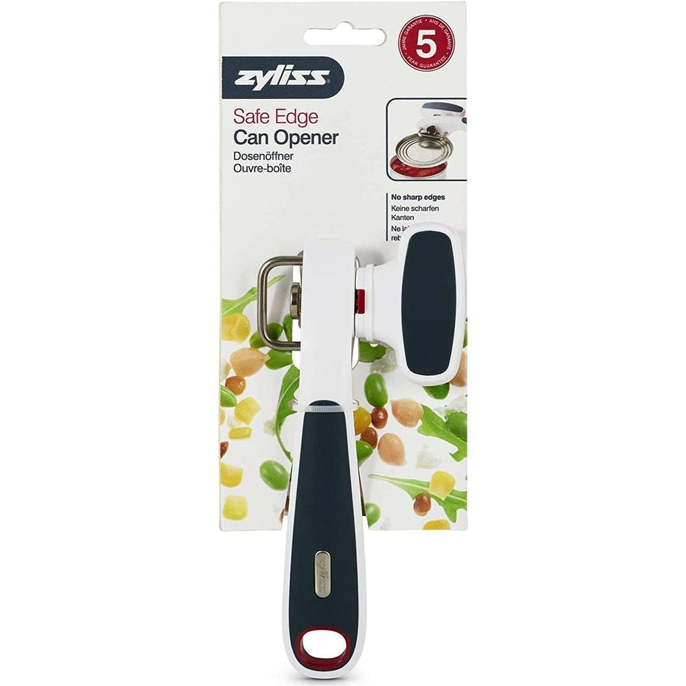 Safe Edge Can Opener,E930027, White/Grey, 2.7 X 8.5 X 18.4 Cm Clear Store