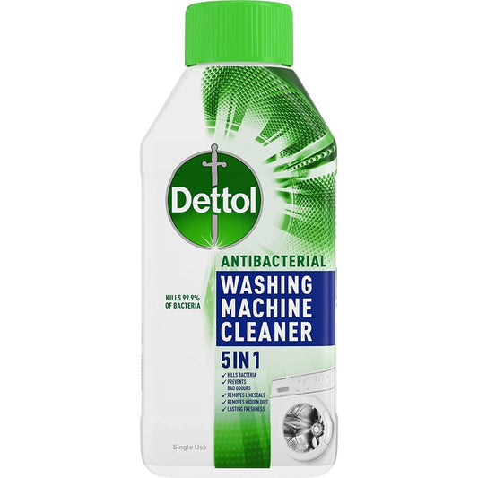 Dettol Original Antibacterial Washing Machine Cleaner 250Ml Clear Store