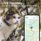 GPS Cat Tracker Mini - Cat GPS, 24/7 Location & Territory, Escape Alerts, Unlimited Range (Blue) + Rogz Breakaway Collar Clear Store