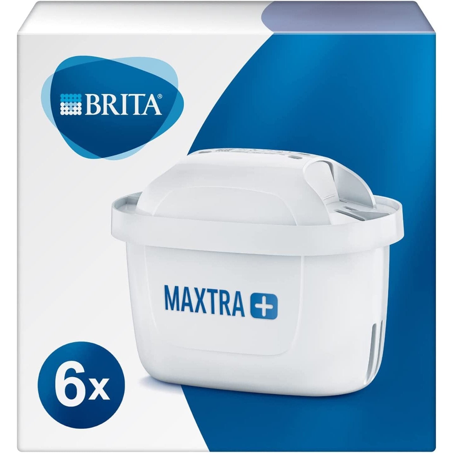 MAXTRA Water Filter Cartridges, Compatible with All  Jugs -Reduce Chlorine, Limescale and Impurities for Great Taste - 6 Pack (Packaging May Vary)