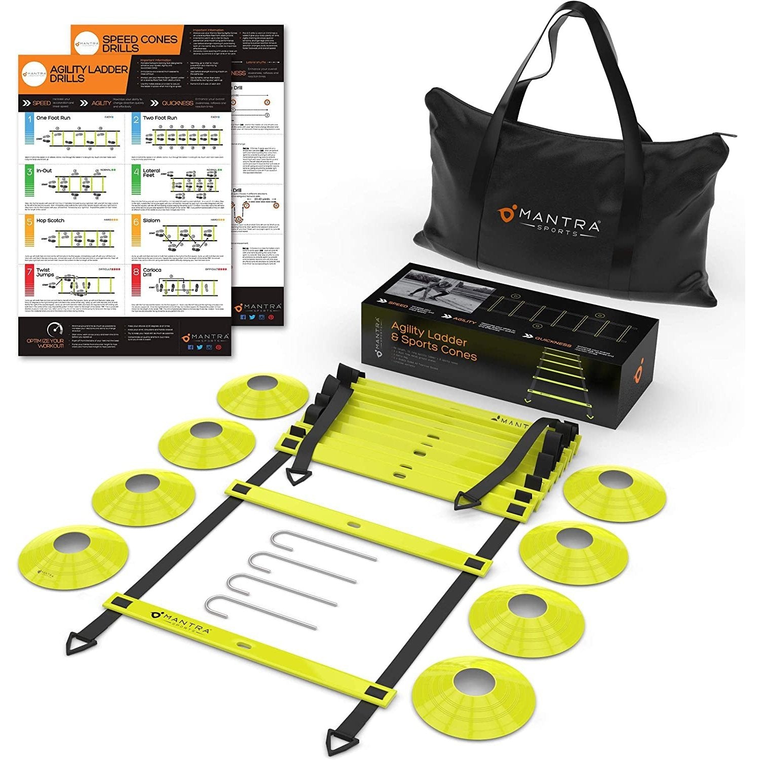 Football Training Equipment, Coaching Exercise Practice, Speed ladders Clear Store