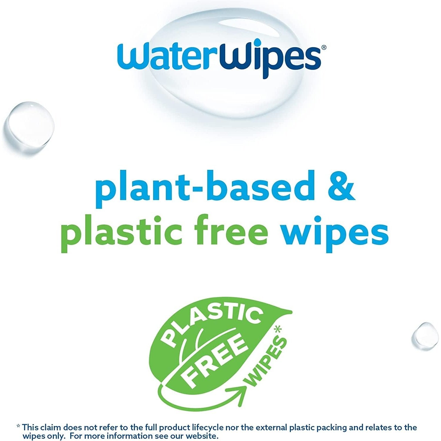 Plastic Free Textured Clean, Toddler & Baby Wipes, 720 Count (12 Packs), 99.9% Water Based Wet Wipes & Unscented for Sensitive Skin