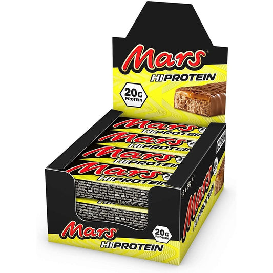 Mars Hi Protein Bar (12 X 59G) - High Protein Bar with Caramel Clear Store