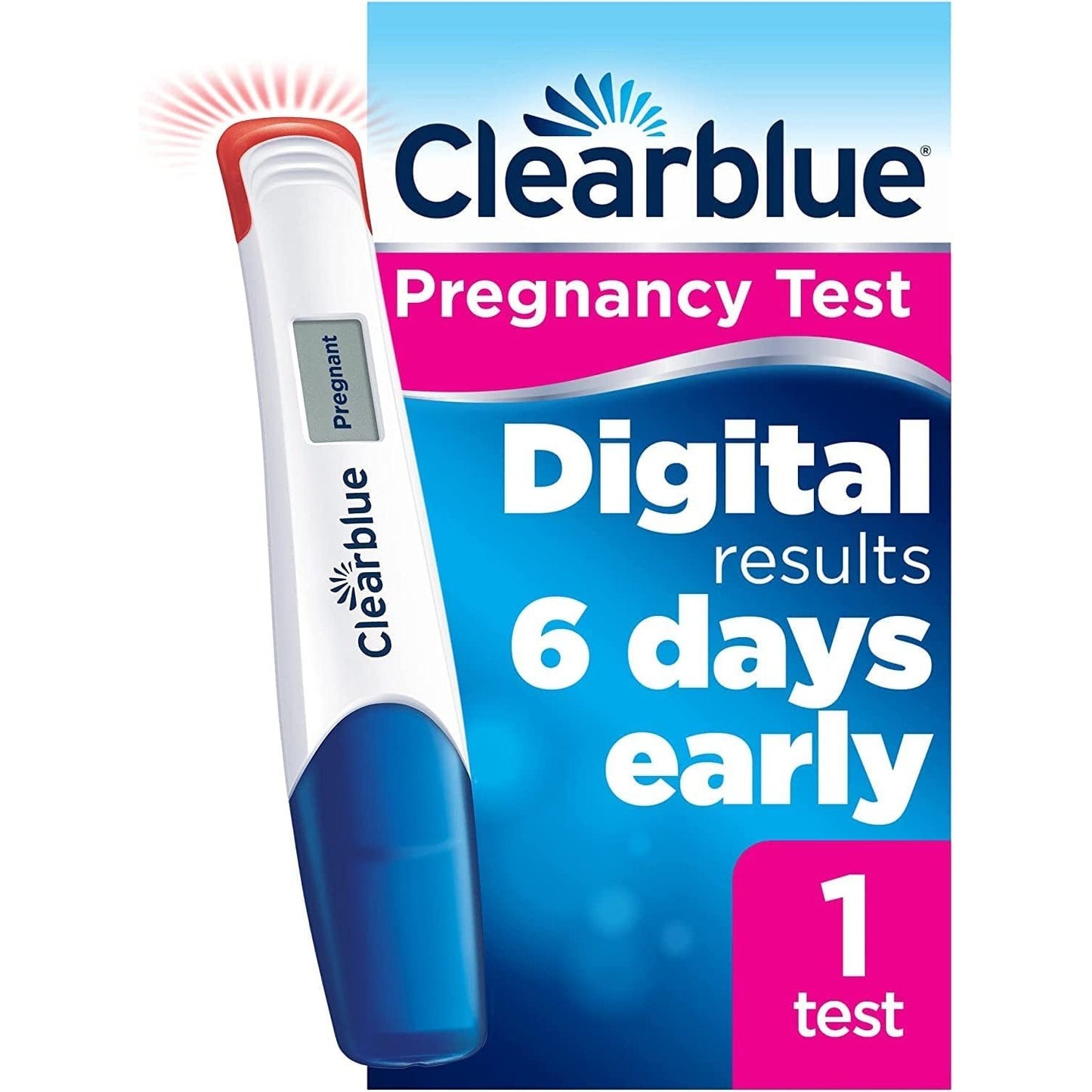 Early Detection Pregnancy Test – Digital Ultra Early (10 Miu/Ml), No Test Can Tell You Sooner – 1 Digital Test, Packaging May Vary