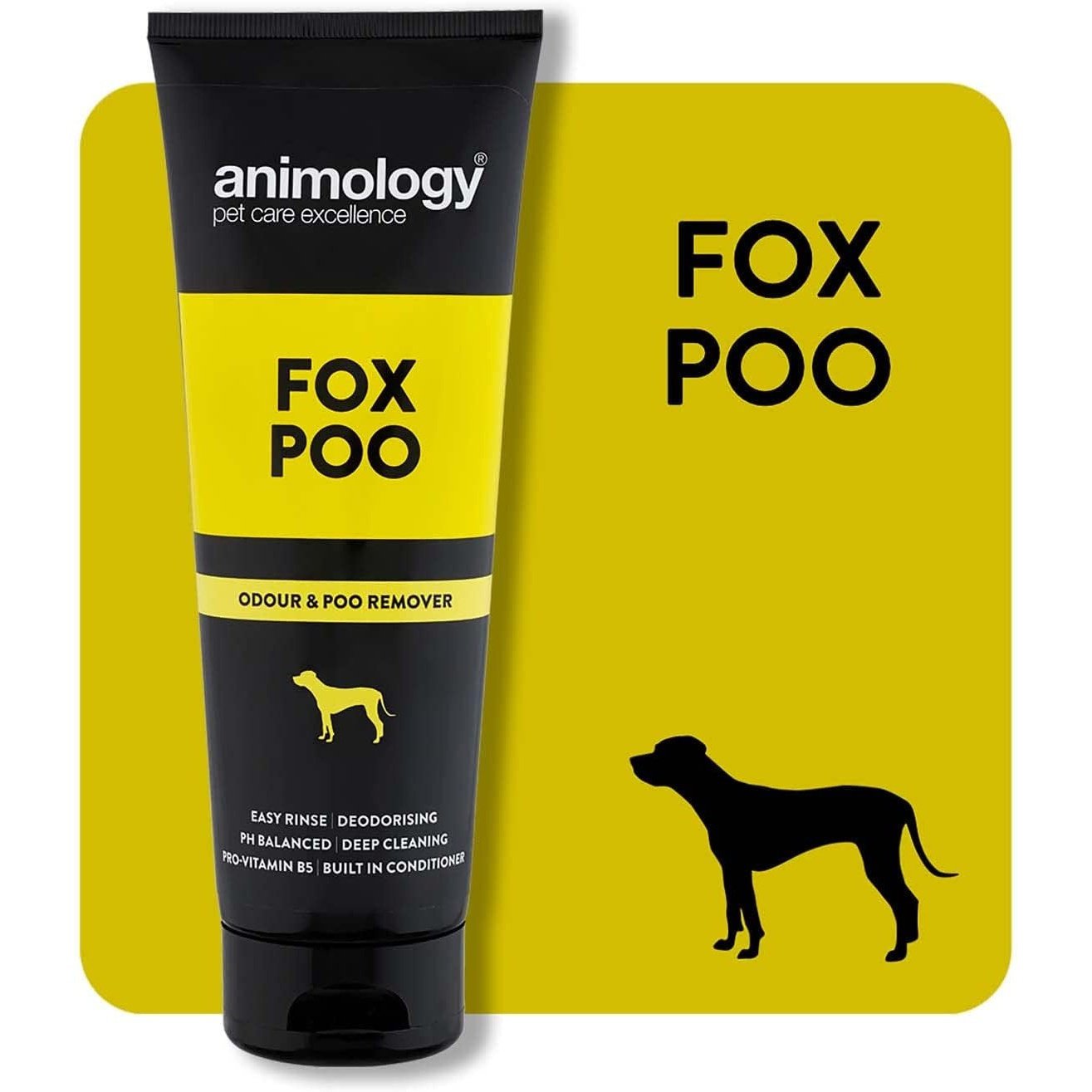 Animology Fox Poo Dog Shampoo 250Ml Clear Store