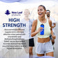 Glucosamine and Chondroitin High Strength 120 Tablets - Contributes to the Normal Function of Bones Clear Store