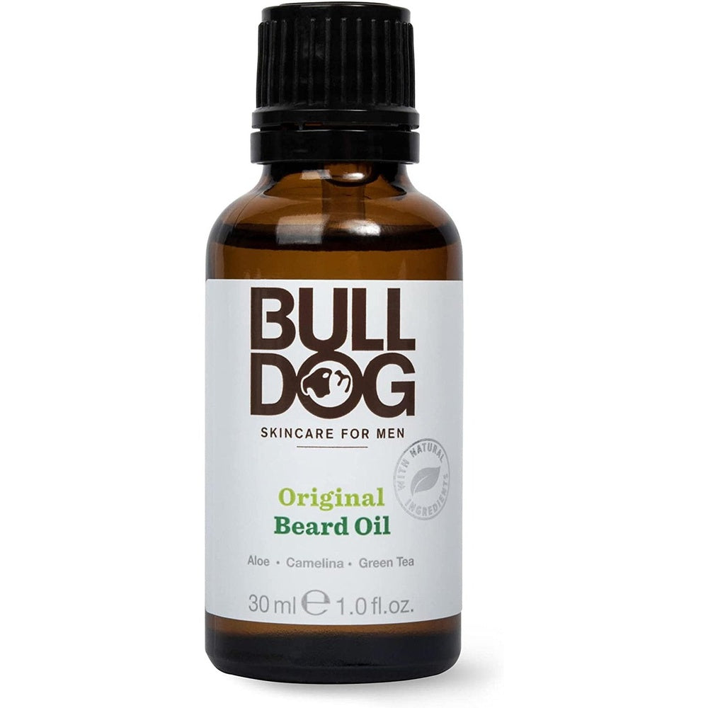 Bulldog Mens Skincare and Grooming Original Beard Oil, 30 Ml Clear Store