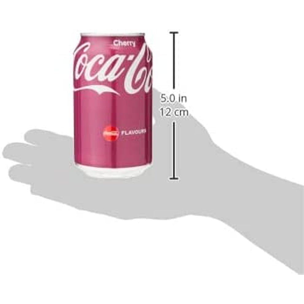 Coca Cola Can Cherry 24 x 330ml Clear Store