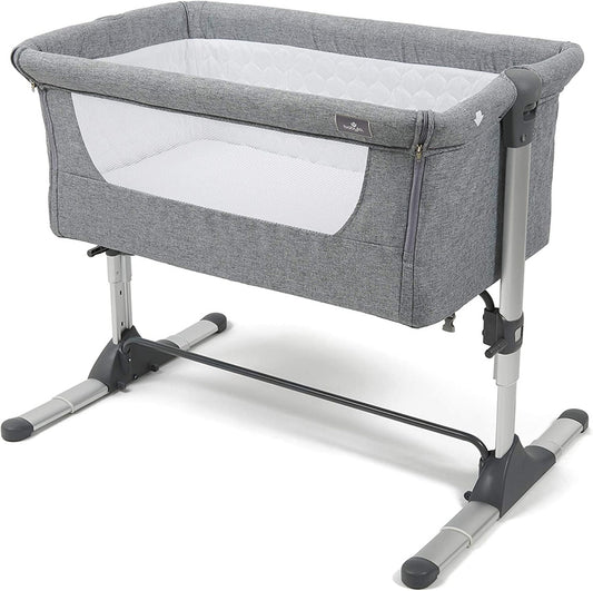 Snuggle Cuddle Co Sleeper, Slate Grey Clear Store