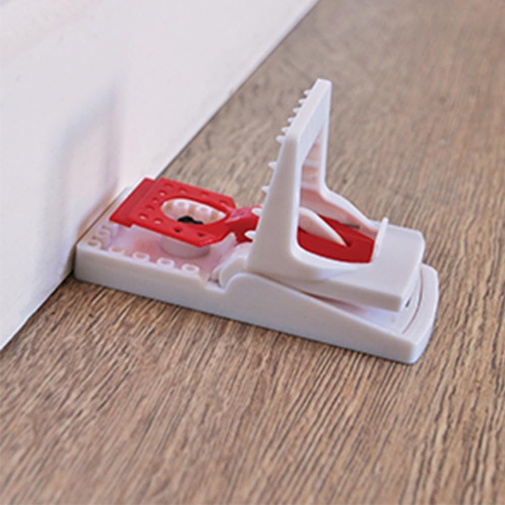 Ultra Power Mouse Trap (Twin Pack) - Mouse Killer, Mouse Traps for Indoors and Outdoors, White