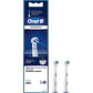 Oral-B Interspace Electric Toothbrush Head, Deep Plaque Remover, Pack of 2, Cleans between Teeth, White Clear Store