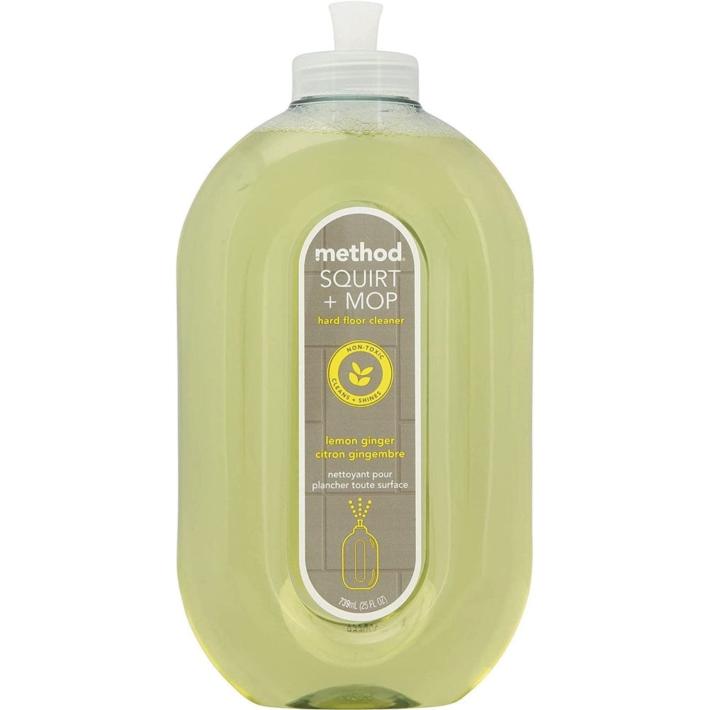 Floor Cleaner, Lemon Ginger, 739 Ml Clear Store