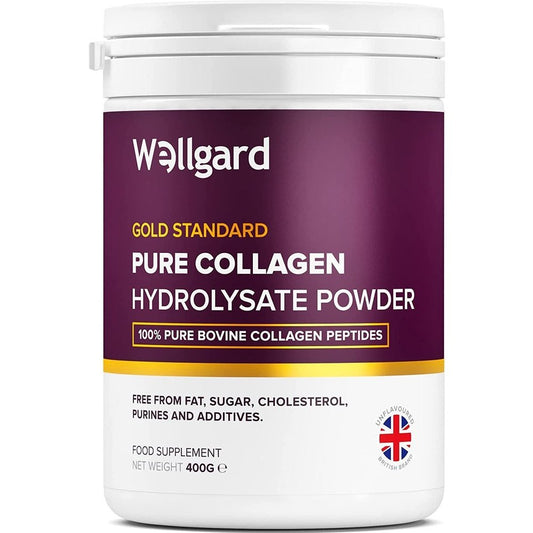 Collagen Powder, Gold Standard Bovine Collagen Peptides Powder by Wellgard - High Levels of the 8 Essential Amino Acids, Collagen Supplements Clear Store