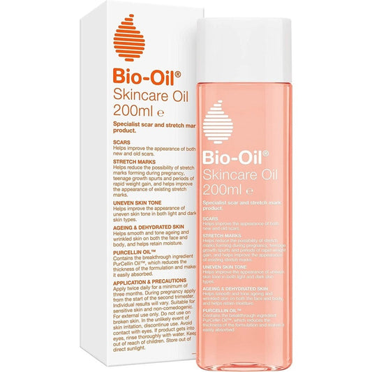 Bio-Oil Skincare Oil - Improve the Appearance of Scars, Stretch Marks and Skin Tone - 1 X 200 Ml