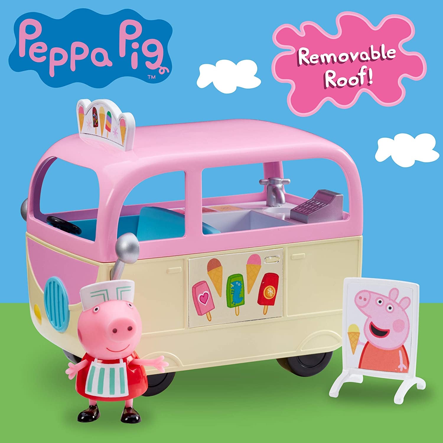 Mini Ice Cream Van Playset