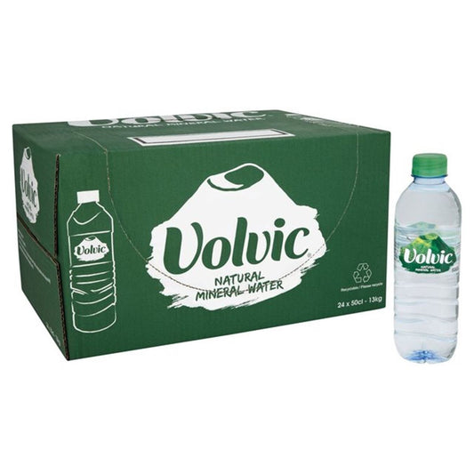 Volvic Still Mineral Water Bottles 500ml Pack of 24 Clear Store