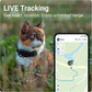 GPS Cat Tracker - Cat GPS, 24/7 Location & Territory, Escape Alerts, Unlimited Range (Blue) Clear Store