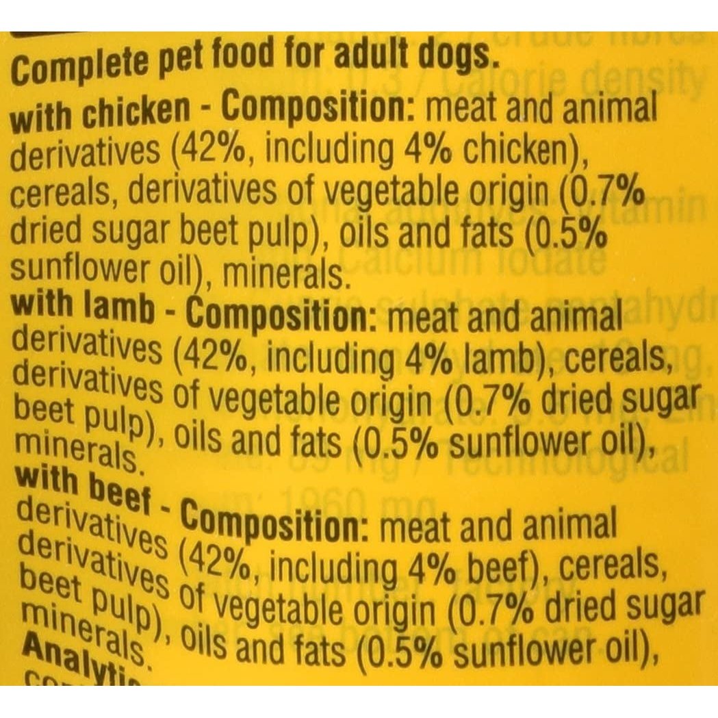 Pedigree Adult Wet Dog Food Tins Mixed Selection in Jelly, 6 X 385G Clear Store