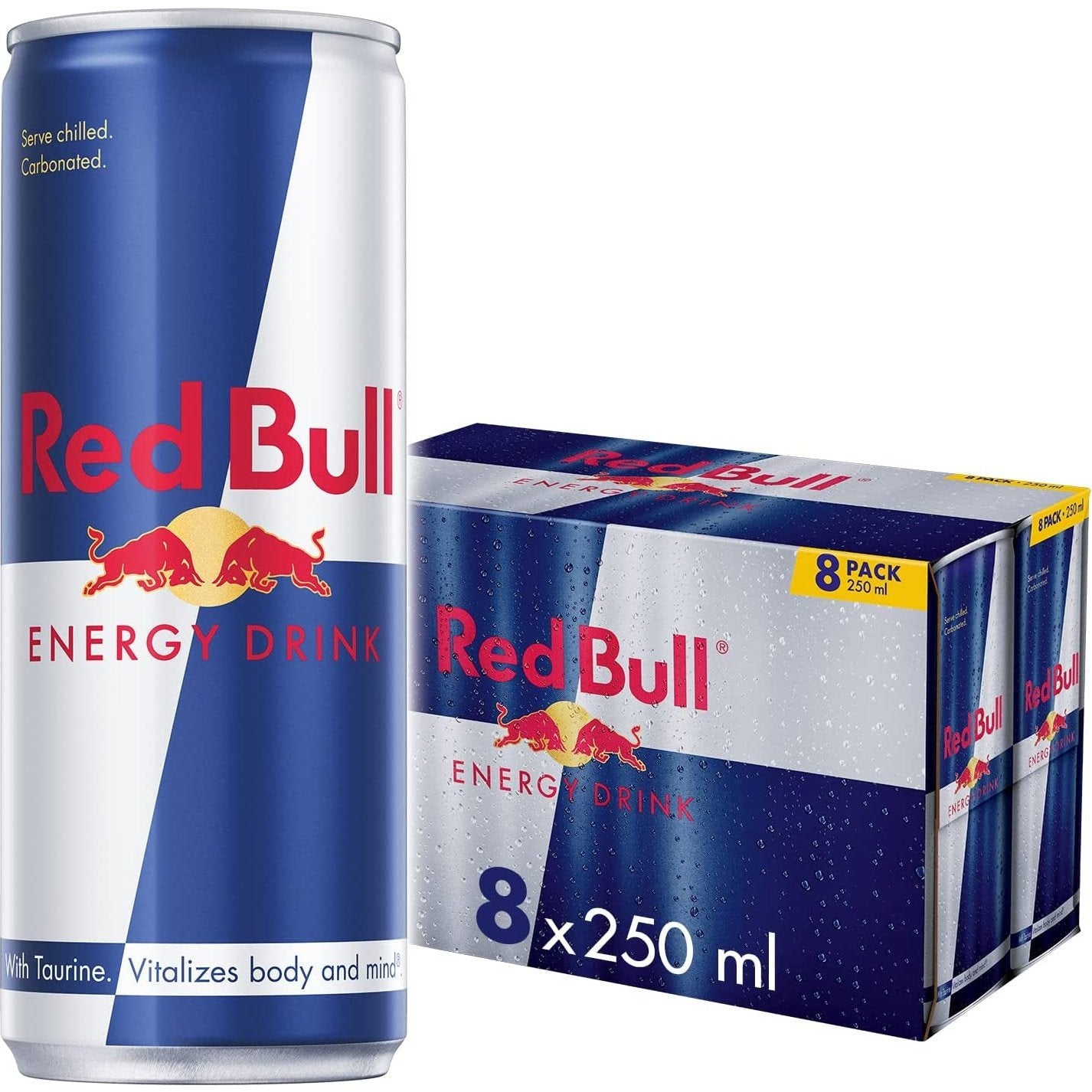 Red Bull Energy Drink 250Ml X 8 Clear Store