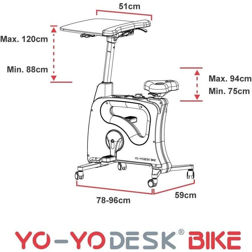 BIKE | Award Winning | Burn Calories When Working | as Seen on TV for Home or Office