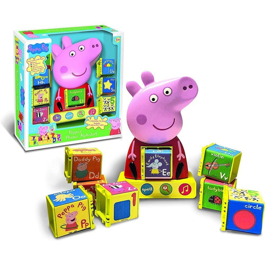 Peppa Pig Alphabet Toy for Kids,Interactive Learning & Child Development Toy Clear Store