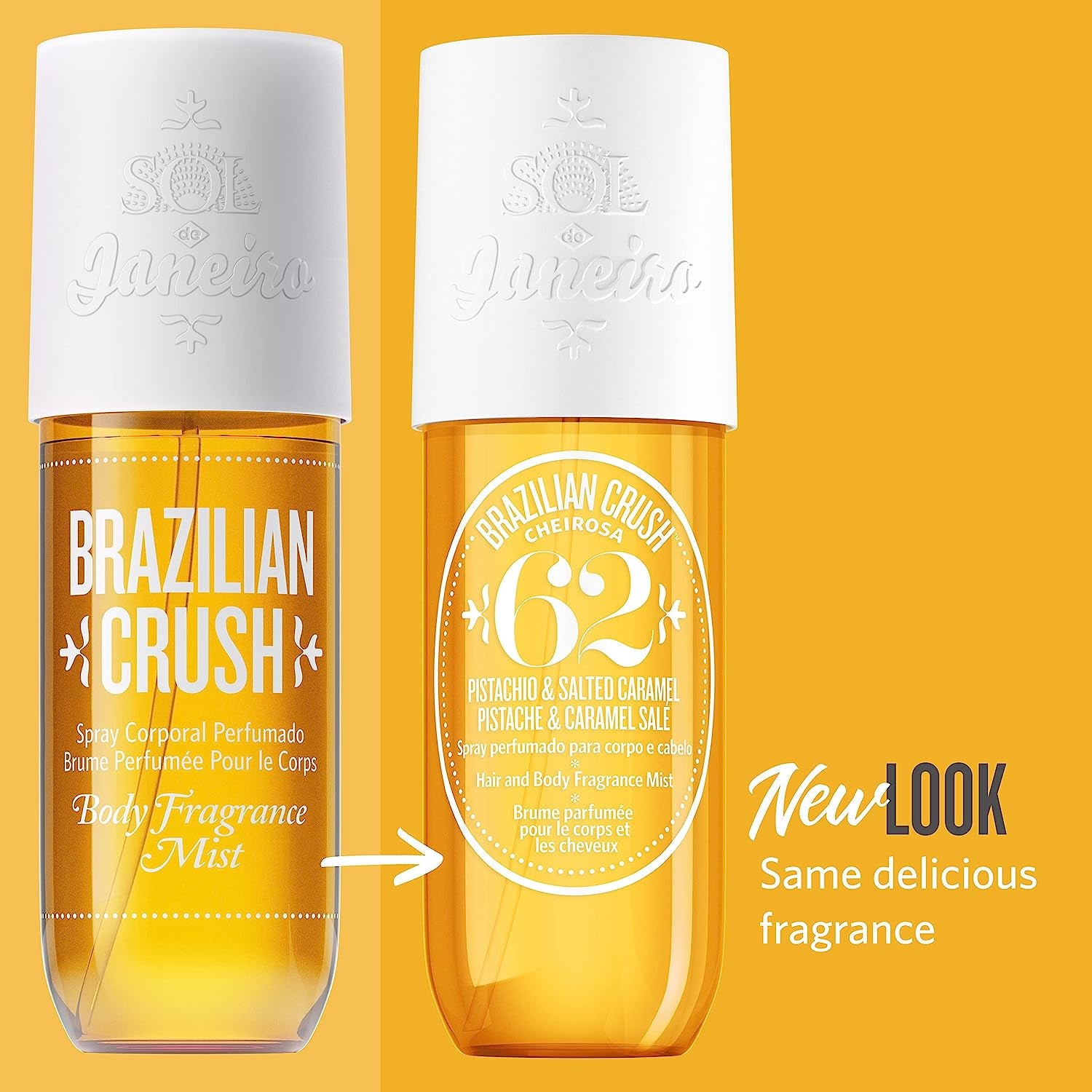 Brazilian Crush Fragrance Body Mist 240 Ml Clear Store