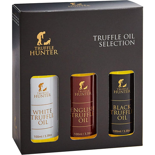 Truffle Oil Set - Extra Virgin Olive Oil & Cold-Pressed Rapeseed Oil - 100Ml X 3 Clear Store