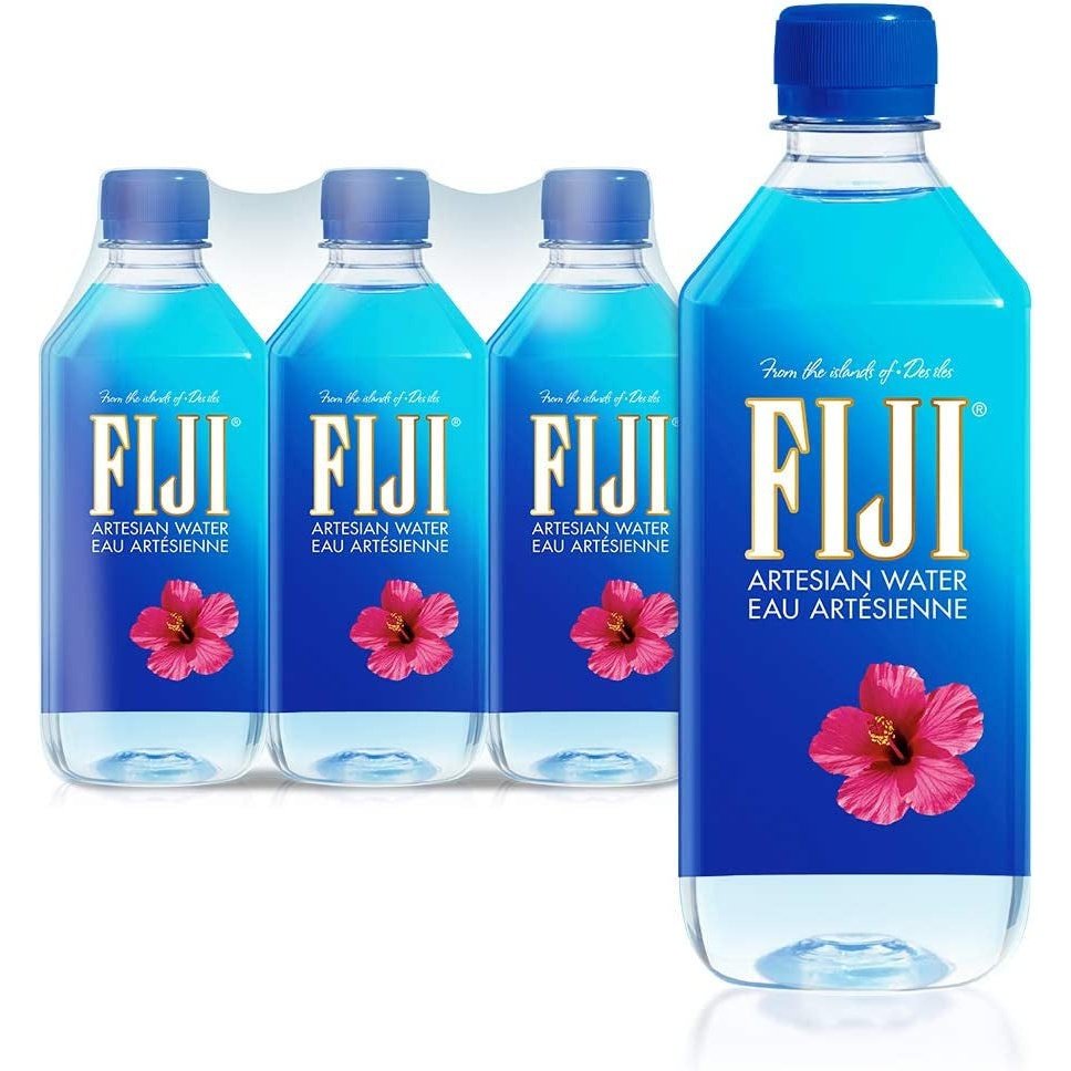 Fiji Water Natural A Water Bottles, 6 X 500ml (Pack of 4, Total 24 ) Clear Store