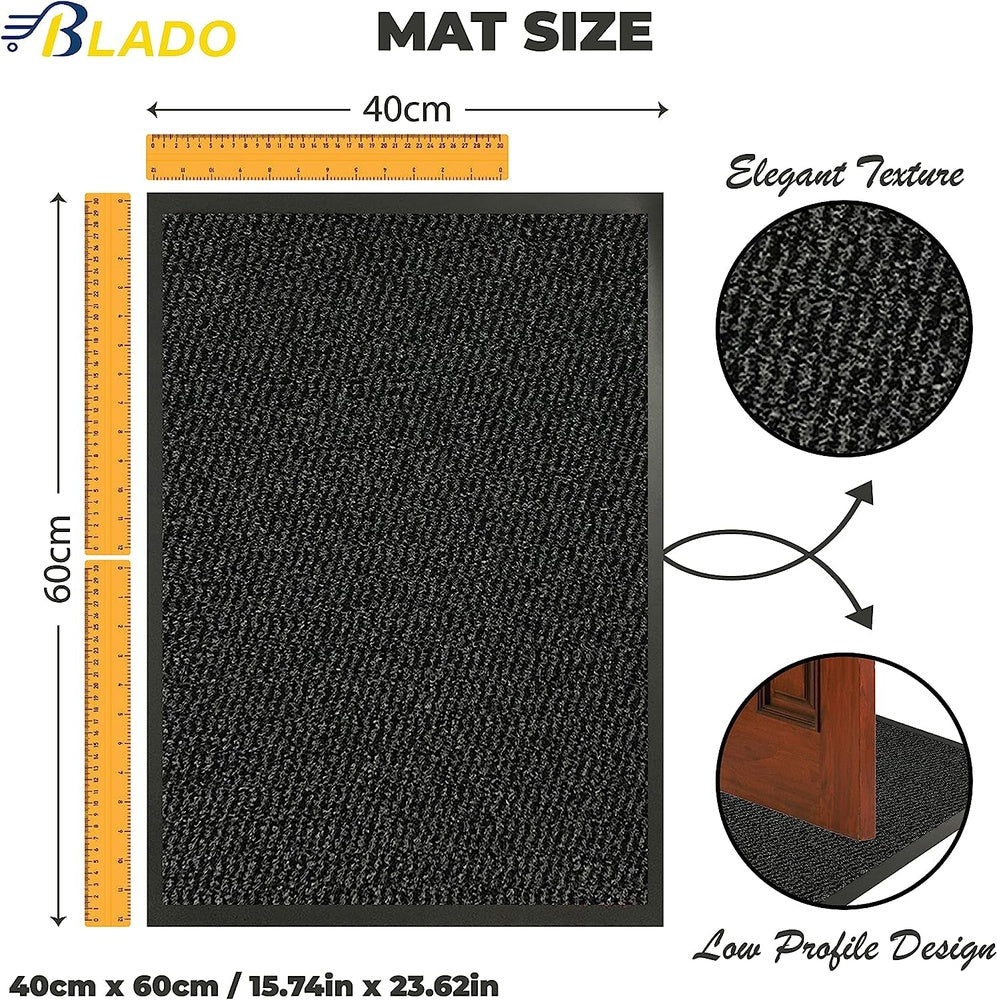 Washable Door Mats Indoor & Outdoor - Non-Slippery Heavy Duty Doormats Indoor Clear Store