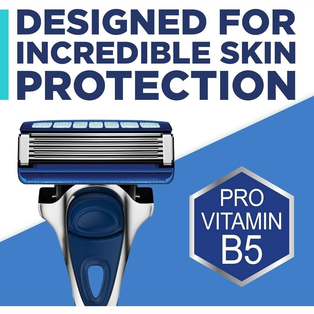 - Hydro 5 Skin Protection for Men | Hydrating Gel & Precision Trimmer | Razor Handle + 13 Razor Blade Refills