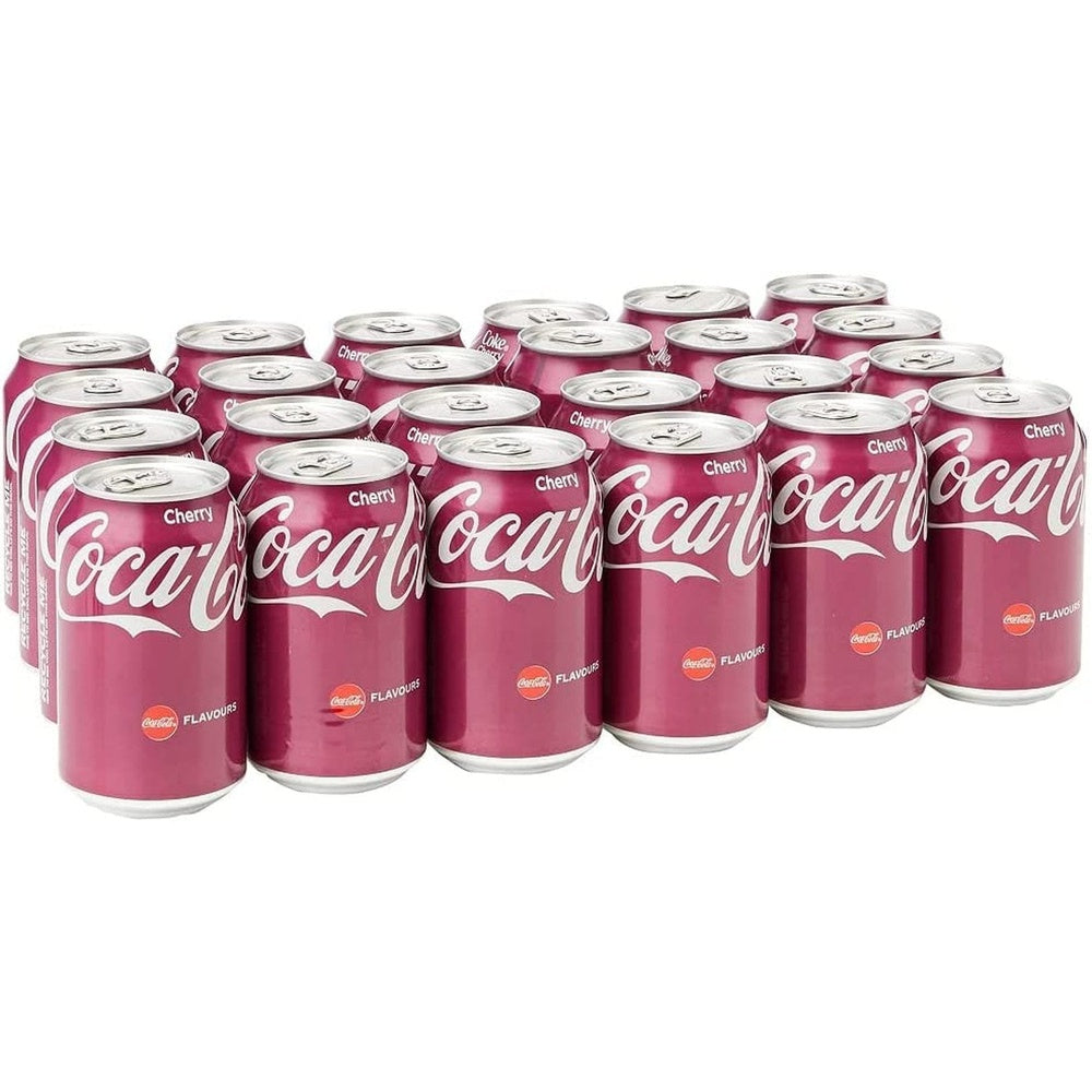 Coca Cola Can Cherry 24 x 330ml Clear Store