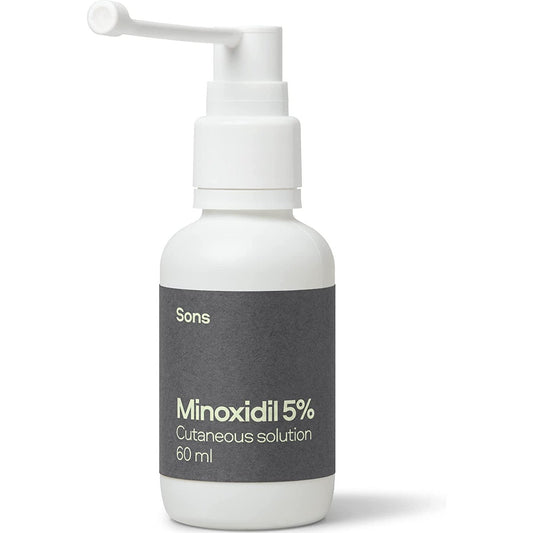 Hair Regrowth Minoxidil 5% 1 Month - for Men'S Hair Loss - Reactivates Shrunken Hair Follicles - Unique Precision Applicator System