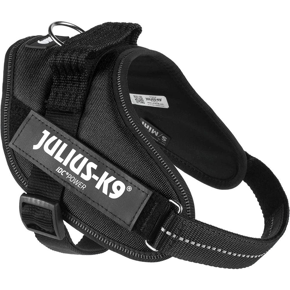 , 16IDC-P-M, IDC Powerharness, Dog Harness, Size: S/Mini, Black