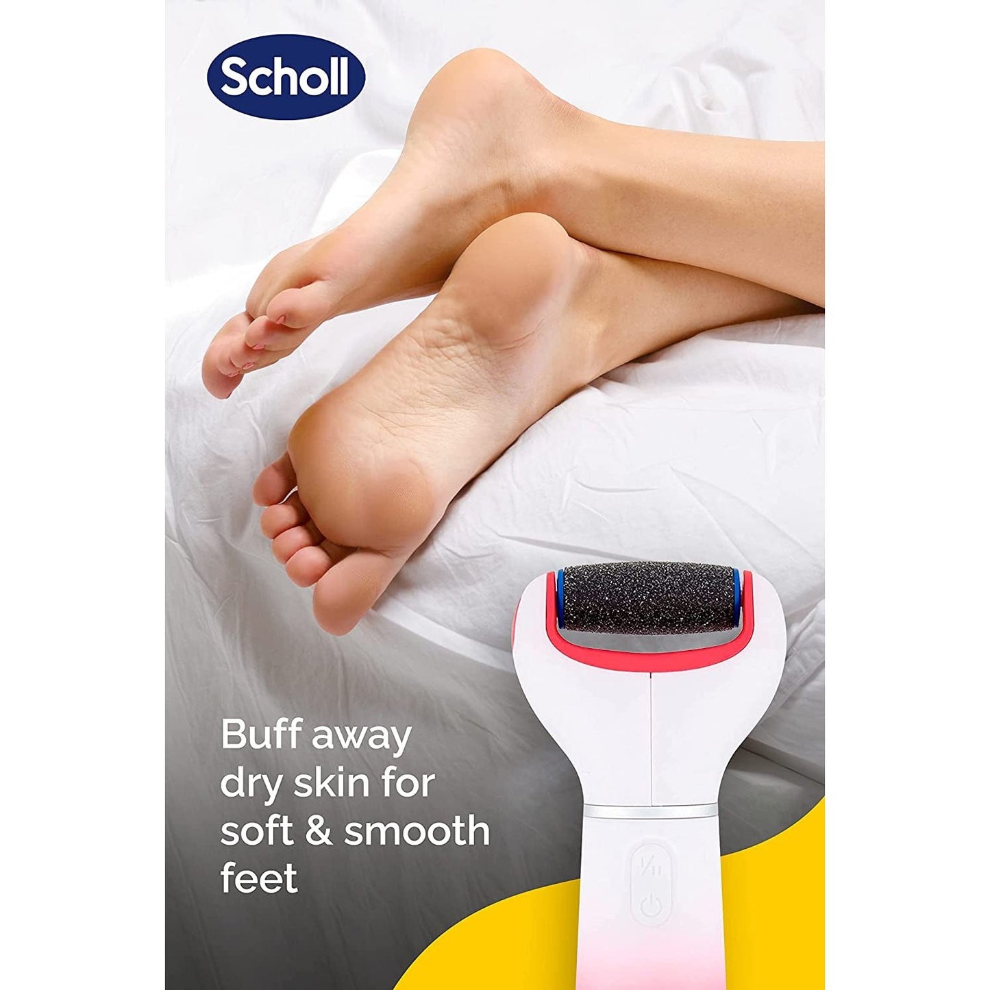 Velvet Smooth Electronic Foot File, Pink