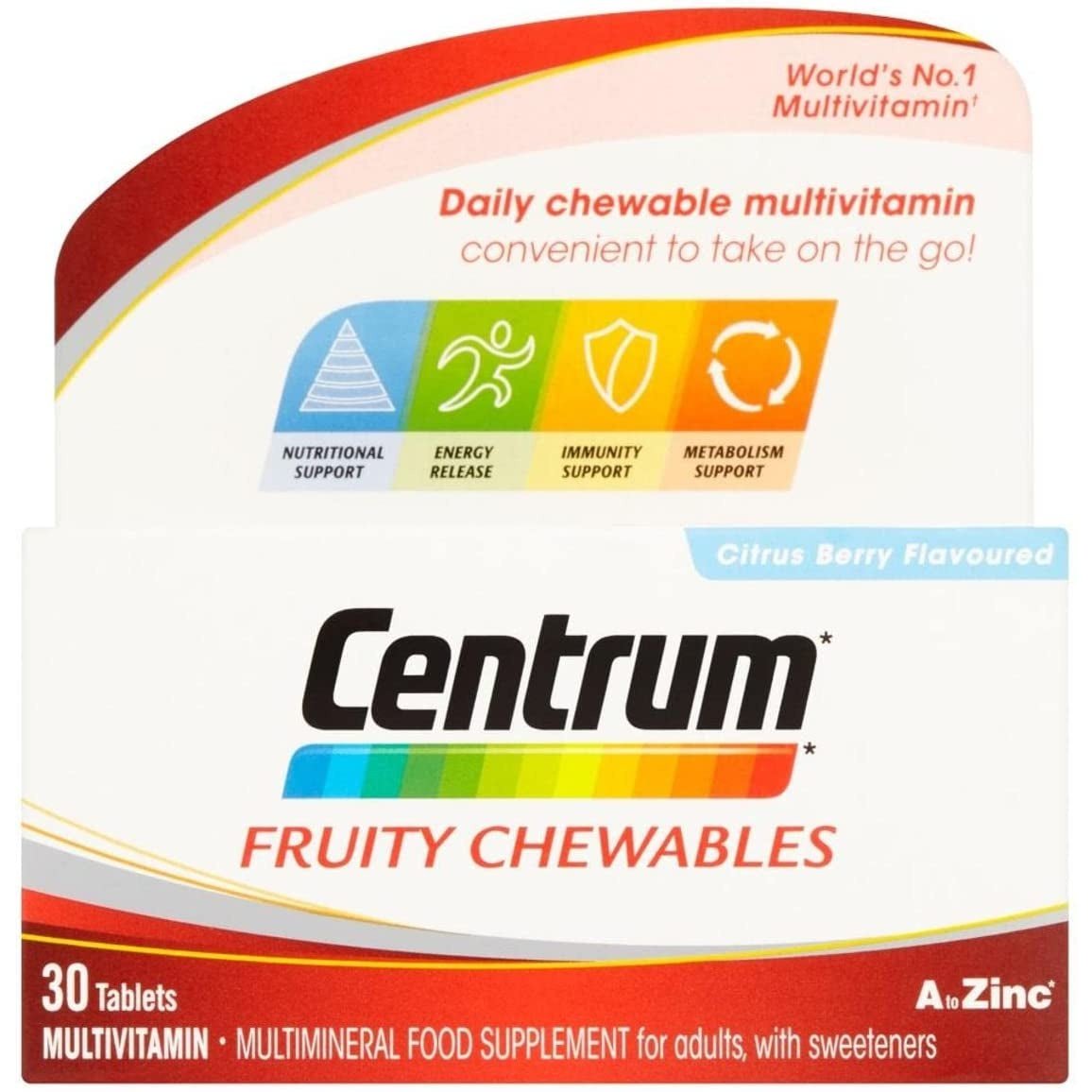 Centrum Advance Multivitamin, Vitamins & Minerals 24 Nutrients 30 Tabs Clear Store