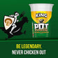 Pot Noodle Chicken & Mushroom Multipack King Pot Noodle Pack of 12 Instant Vegetarian Snack Quick-To-Make Noodles 114 G